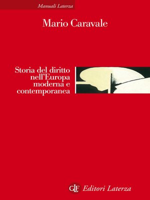 cover image of Storia del diritto nell'Europa moderna e contemporanea